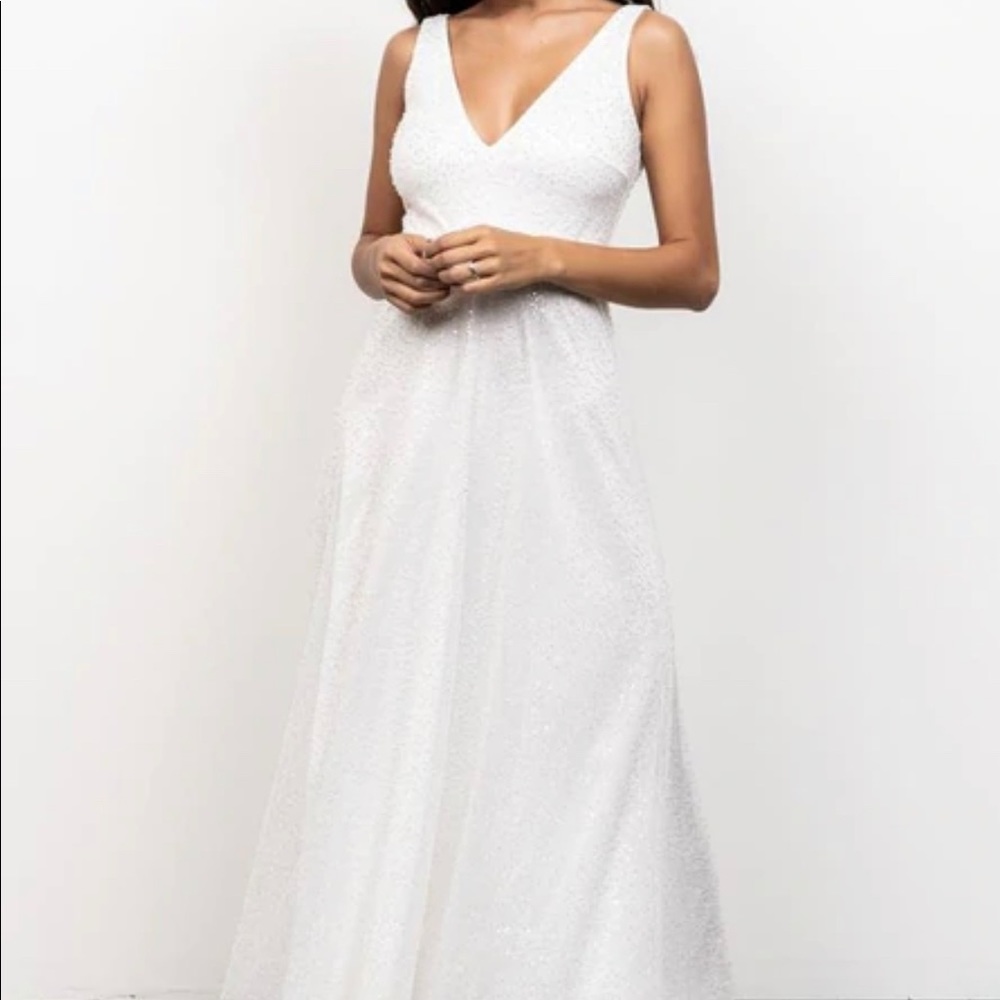 Sequin maxi dress